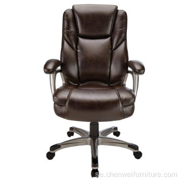 Pu Leather Executive Furniture Office -stol med armstöd